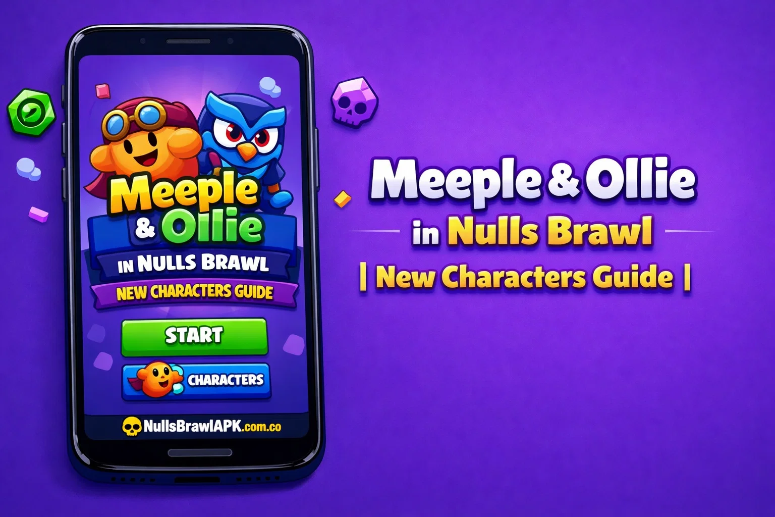 Meeple and Ollie in Nulls Brawl